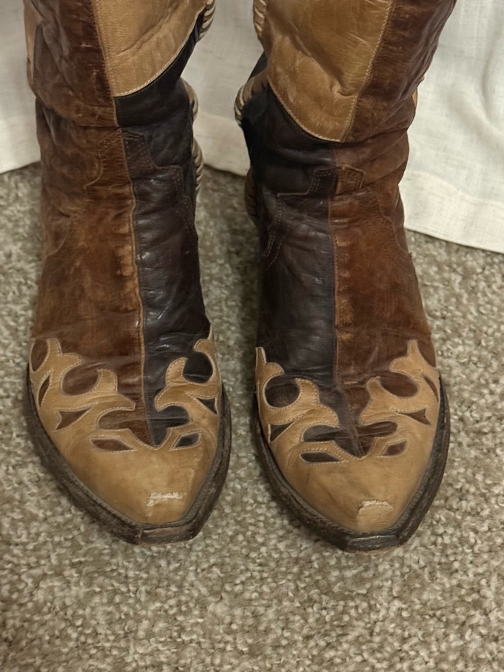 Old Gringo Brown Spirit of Texas Cowboy Western Boots - Picture 4 of 7